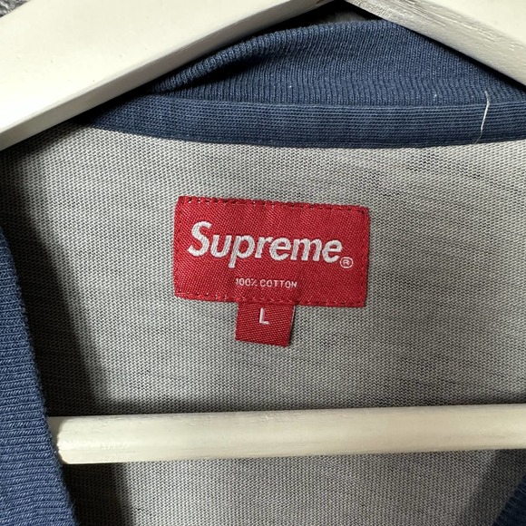 Supreme Men's Navy Digi Camo Short Sleeve Pocket Tee Size Large - Picture 5 of 8